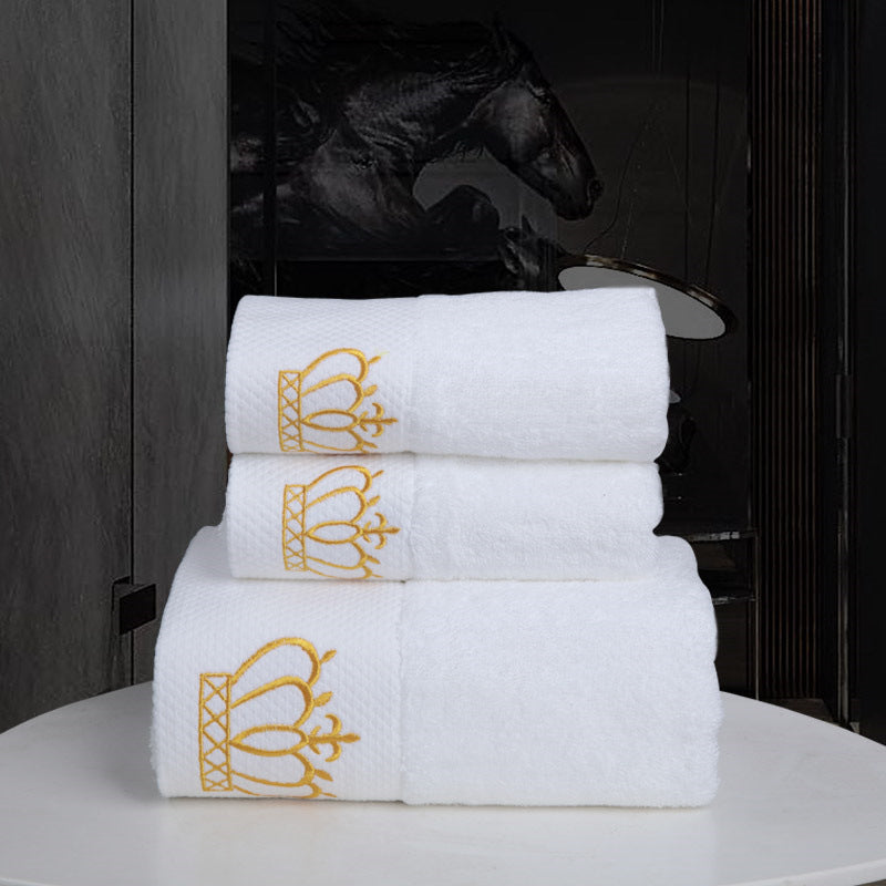 Hotel Bedding and Towels with Custom Logo Option
