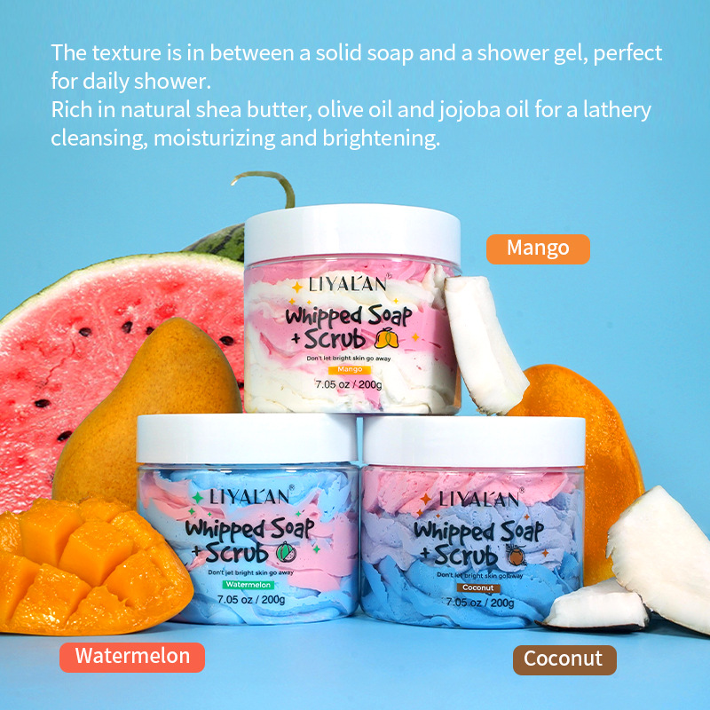 Coconut Mango Latte Bath Scrub – 200g
