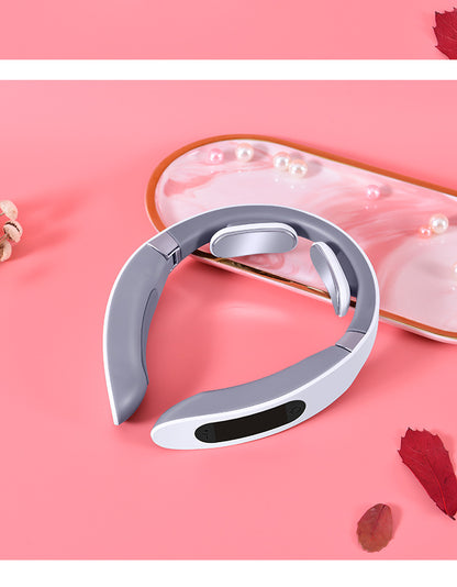 Portable Foldable Neck Massager with Heat Therapy