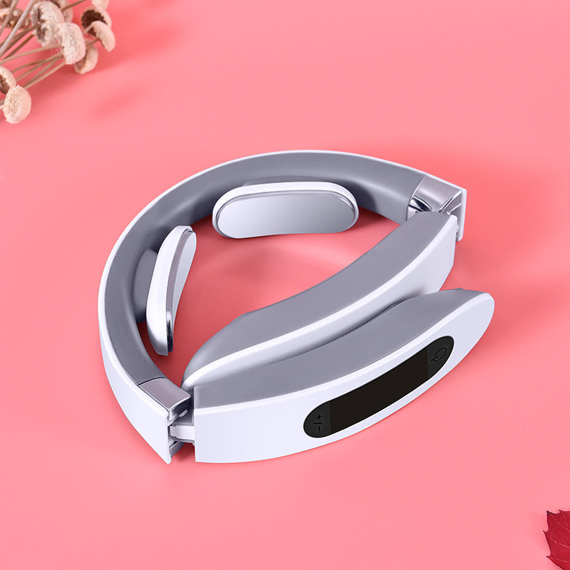 Portable Foldable Neck Massager with Heat Therapy