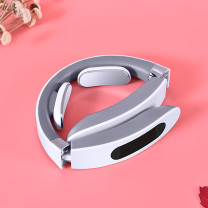 Portable Foldable Neck Massager with Heat Therapy